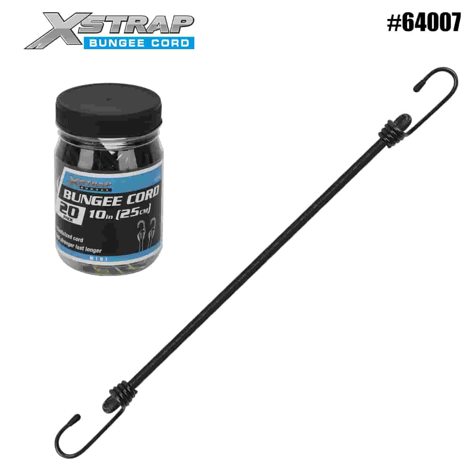 Xstrap 64007 20PK MINI バンジー コード 4mm x 10